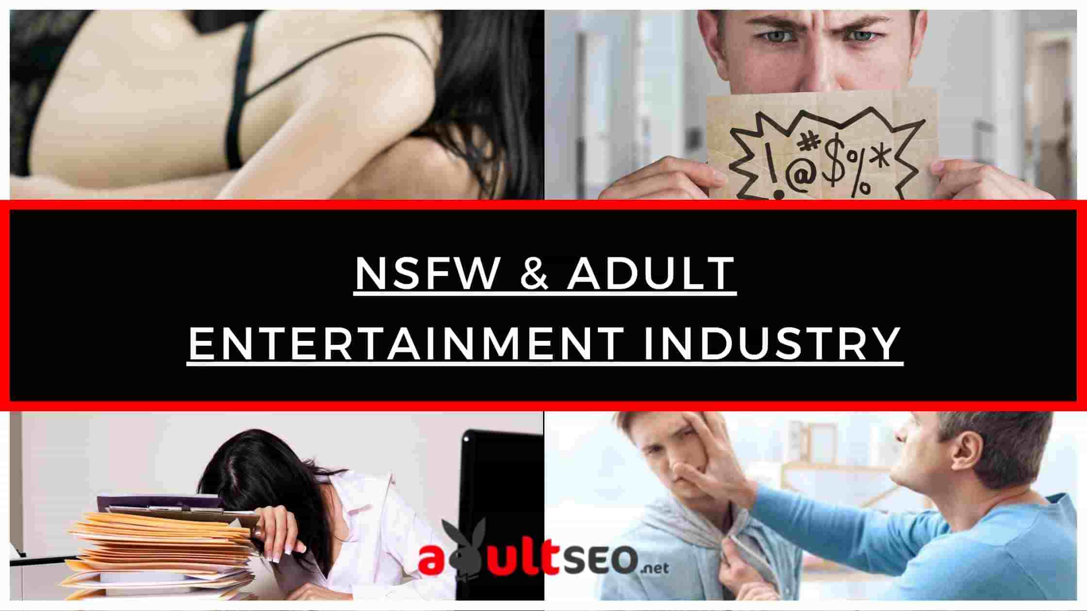 Labeling NSFW and stating its connection with the adult entertainment industry