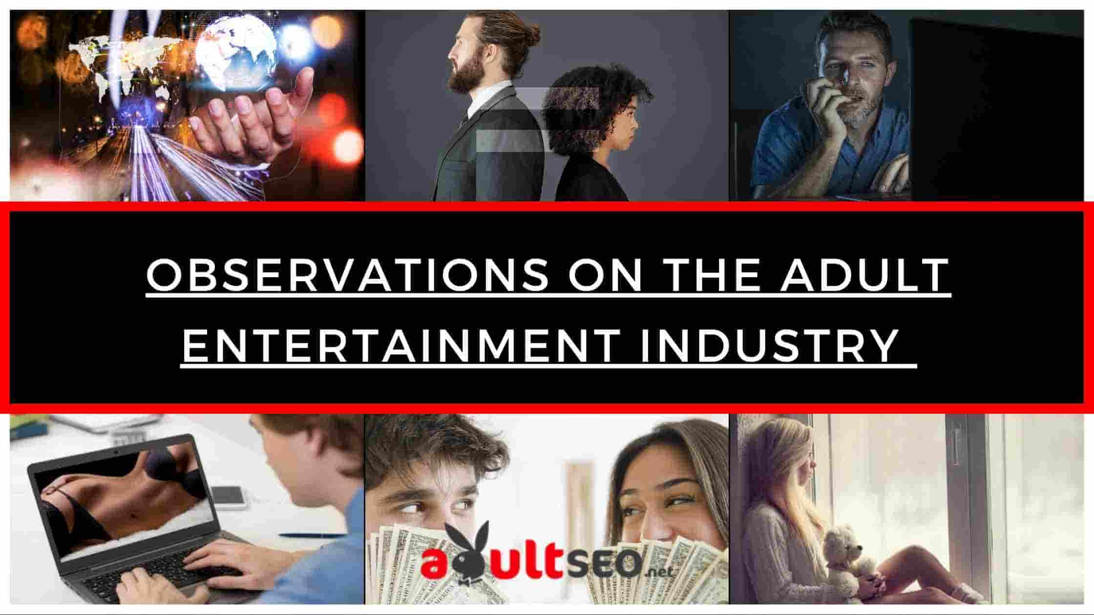 Observations on the Adult Entertainment Industry You May Not Have Heard Before
