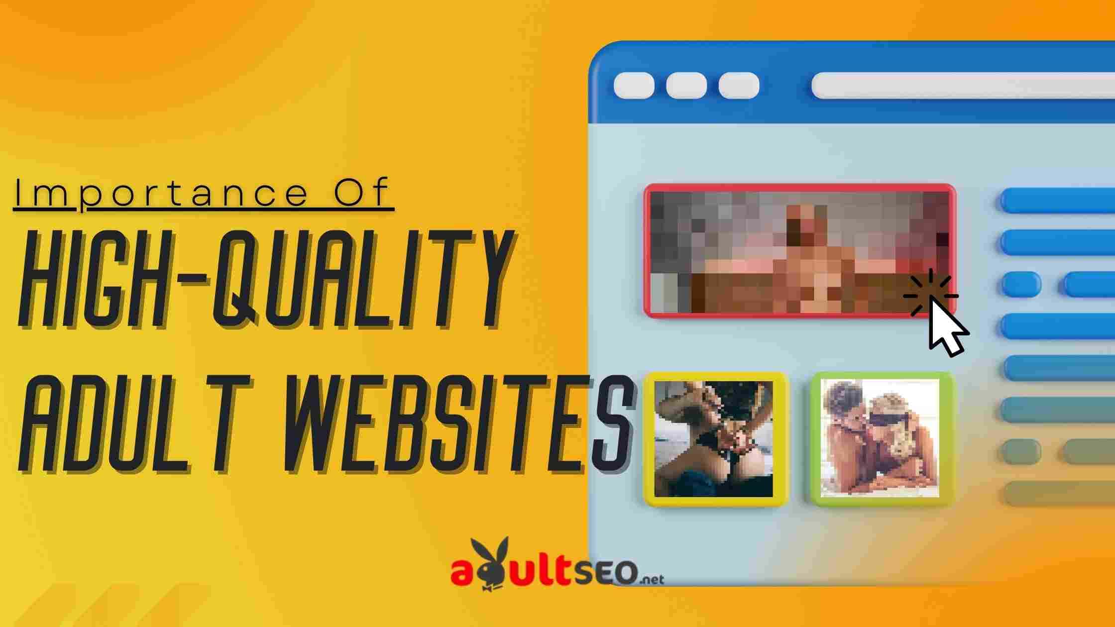 Importance of High-Quality Adult Websites