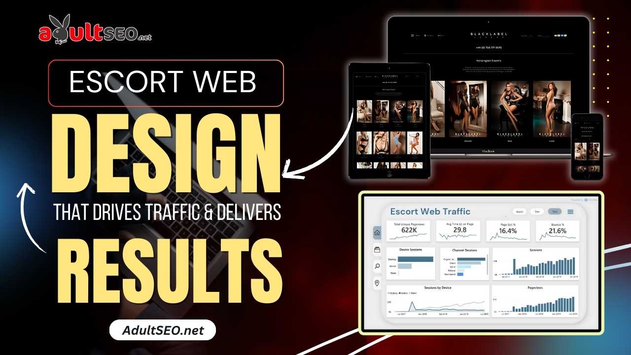 Escort Web Design That Drives Traffic and Delivers Results